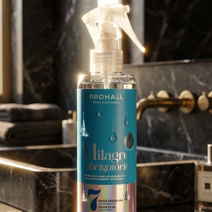 Prohall Milagre Obrigatorio Spray 120ml | 10-in-1 Hair Miracle Leave-In Treatment