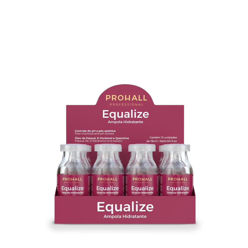 Prohall Equalize Ampoule 15ml | Instant pH Rebalancing & Cuticle Sealing Shot