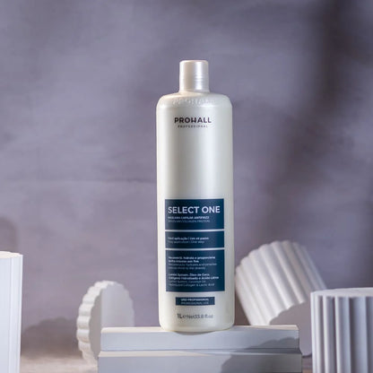Prohall Select One bottle on a gray background