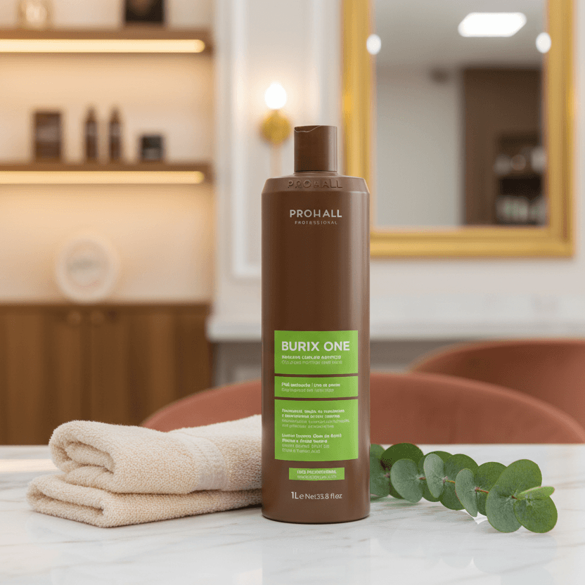 Pro Hall Burix One Professional Hair Treatment in luxurious salon setting