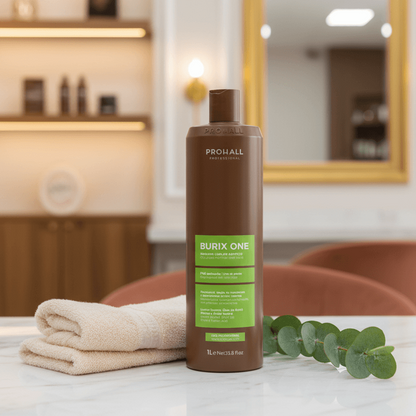 Pro Hall Burix One Professional Hair Treatment in luxurious salon setting