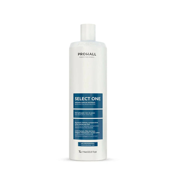Prohall Select One 1000ml - Brazilian Keratin Smoothing Treatment & Formaldehyde-Free
