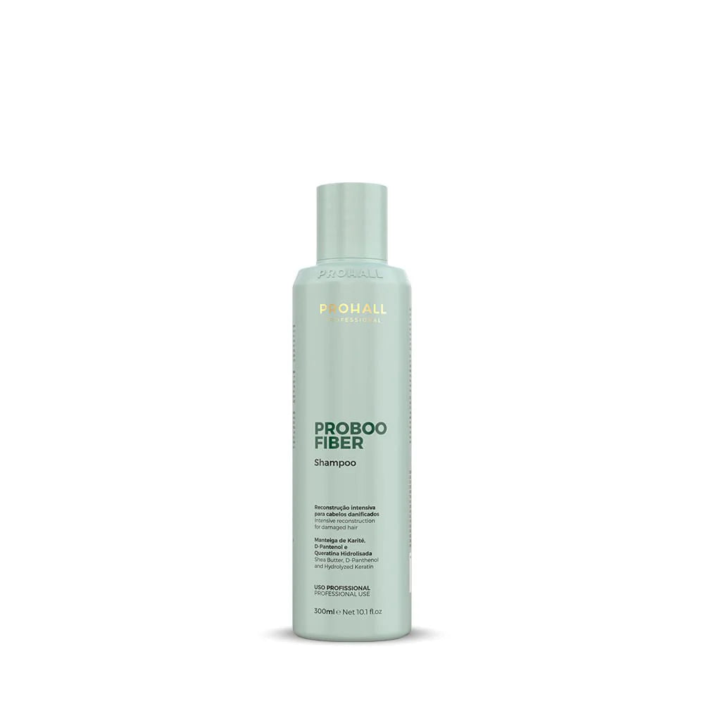 Probooo fiber shampoo bottle on a white background