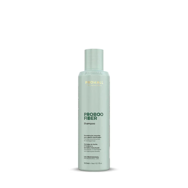 Probooo fiber shampoo bottle on a white background