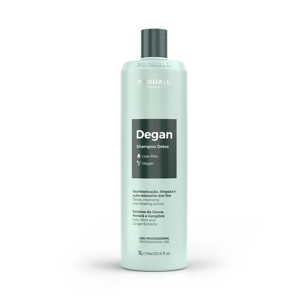 Prohall Degan Detox Shampoo 1000ml | Deep Cleansing Clarifying Treatment