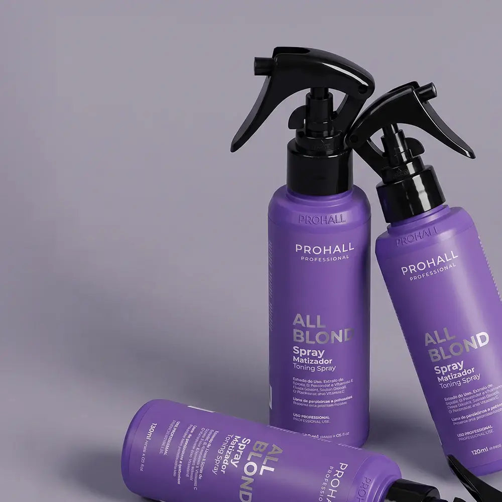 Prohall All Blond Leave-In 120ml | Purple Toning & Thermal Protection Spray